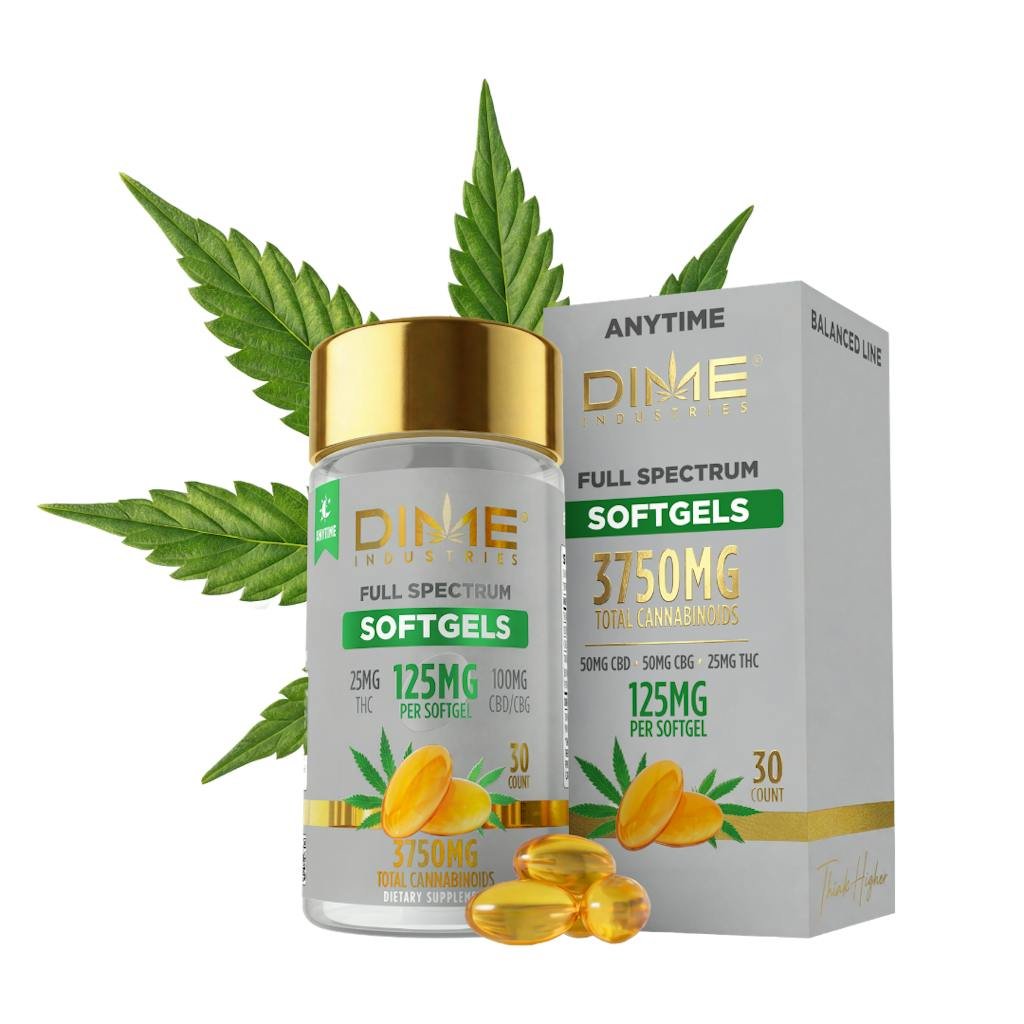 CBG Softgels "Anytime" | Balanced Line | 30ct